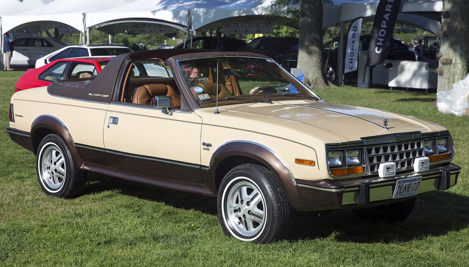 1981 Eagle Limited Sundancer in tan with the top down