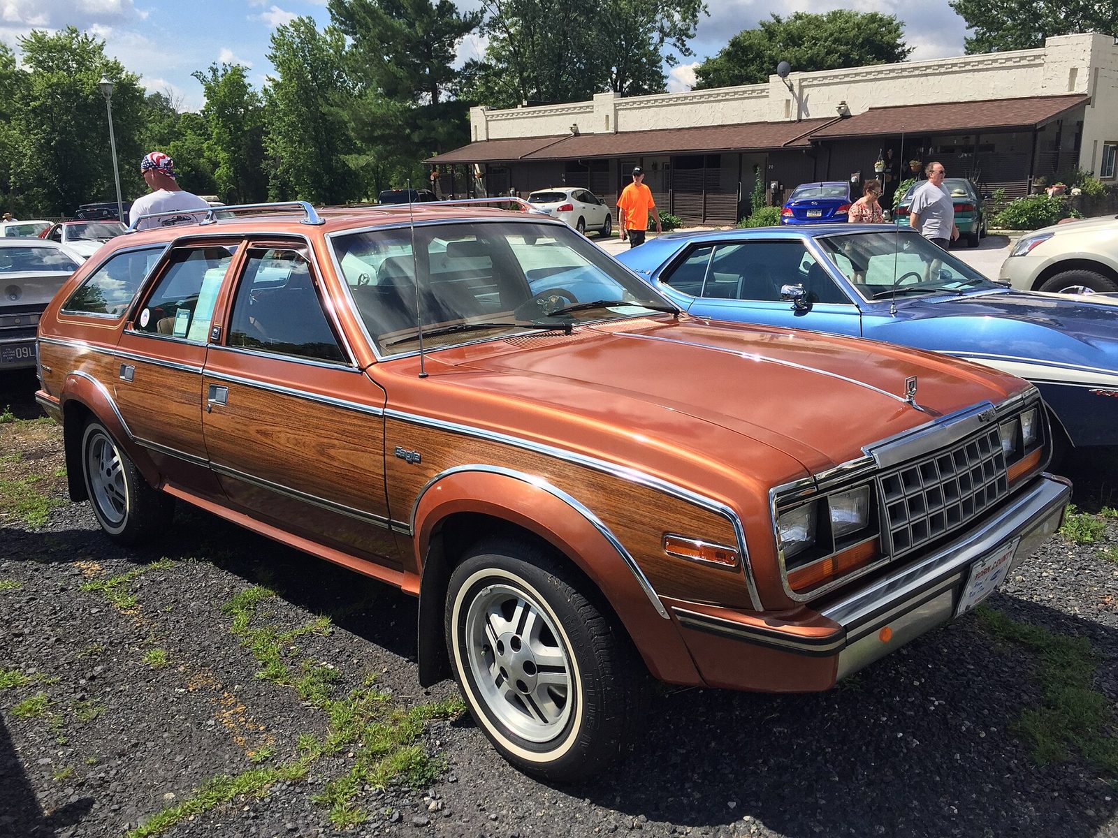 1982 wagon in Copper Brown with woodgrain